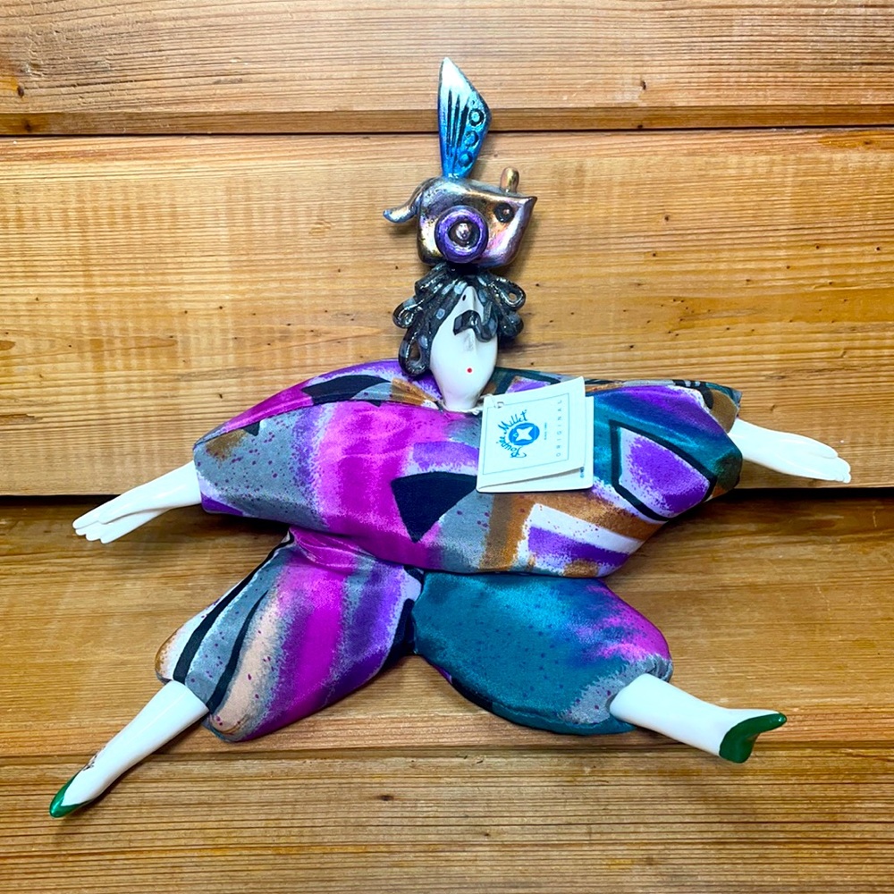 Rare Vintage 1983 French artist Signed Poupee Millet "Serge" doll!